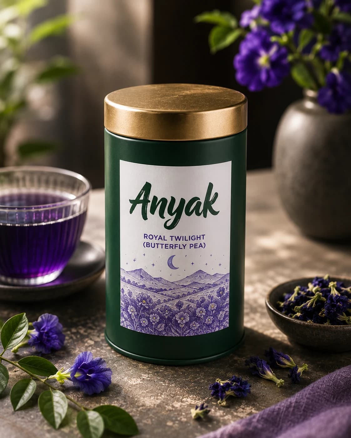 ANYAK Royal Twilight: Butterfly Pea Blend