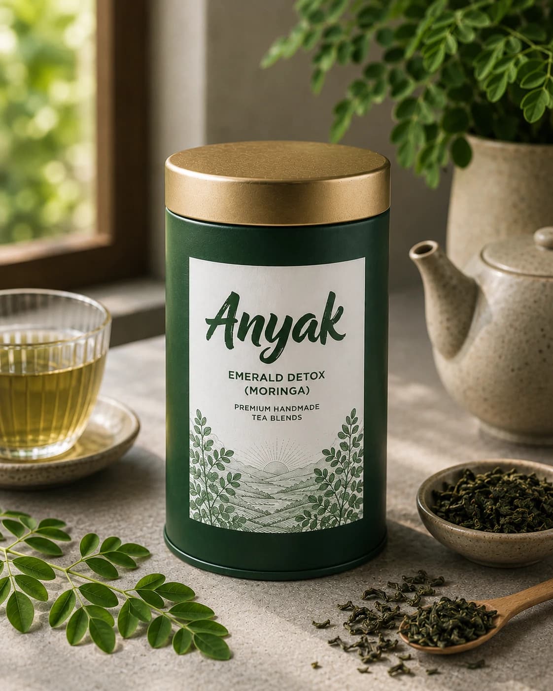 ANYAK Emerald Detox: Moringa Blend